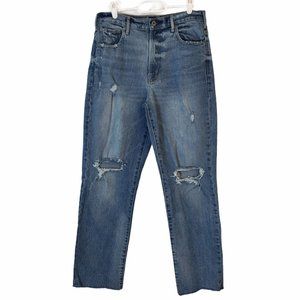 GAP Jeans Wide Straight Crop 11' High-Rise 29x29